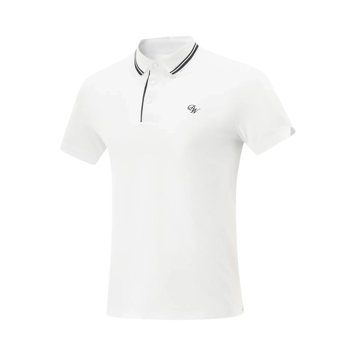 Li-ning T-shirt POLO Wade pour hommes AT DRY FREEZE 88% Polyamide 12% élasthanne à sec doublure resp