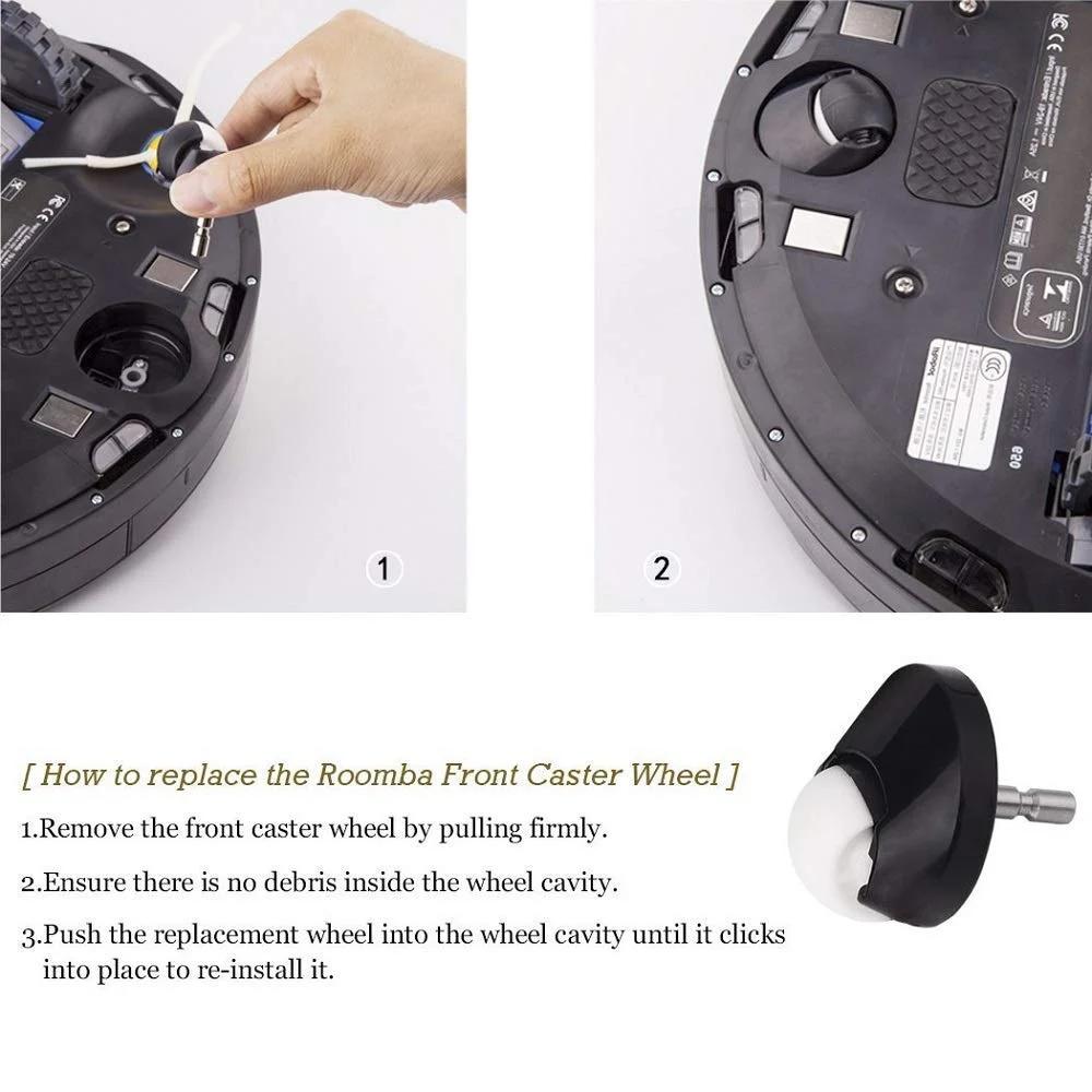 Pour iRobot Roomba 500 600 700 800 900 série 860 865 866 870 871 880 890 accessoires de rechange rou