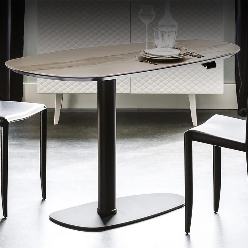 Table basse multifonctionnelle en céramique ou en bois, table d'ordinateur, table d'étude réglable e