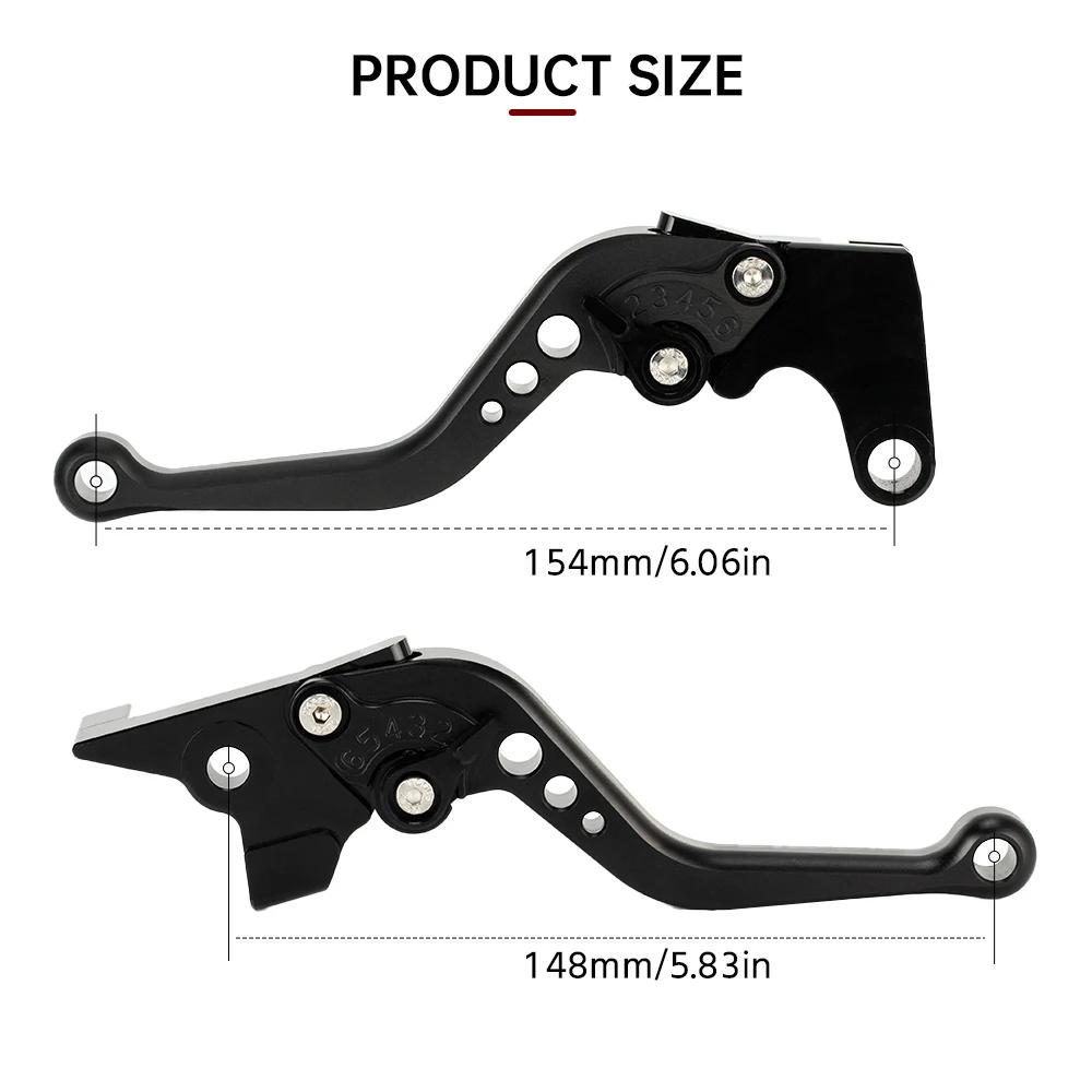 2024 levier d'embrayage de frein court pour YAMAHA MT07 MT09 2013-2020 MT-07/Tracer MT-09 SP accesso