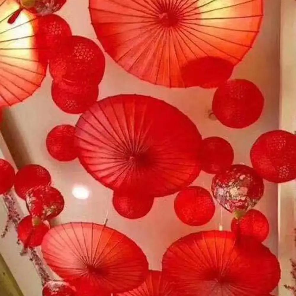 Parapluie papier huilé style antique chinois - Décoratif danse photo 10 couleurs nouveau design