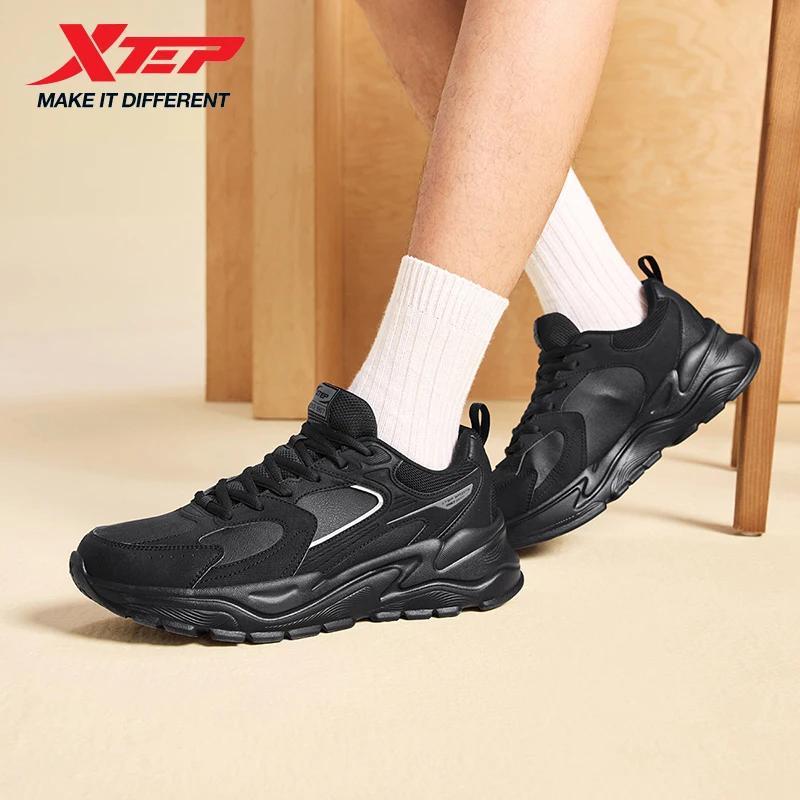 Xtep chaussures décontractées pour hommes 2025 hiver Style de rue coussin léger résistant à l'usure