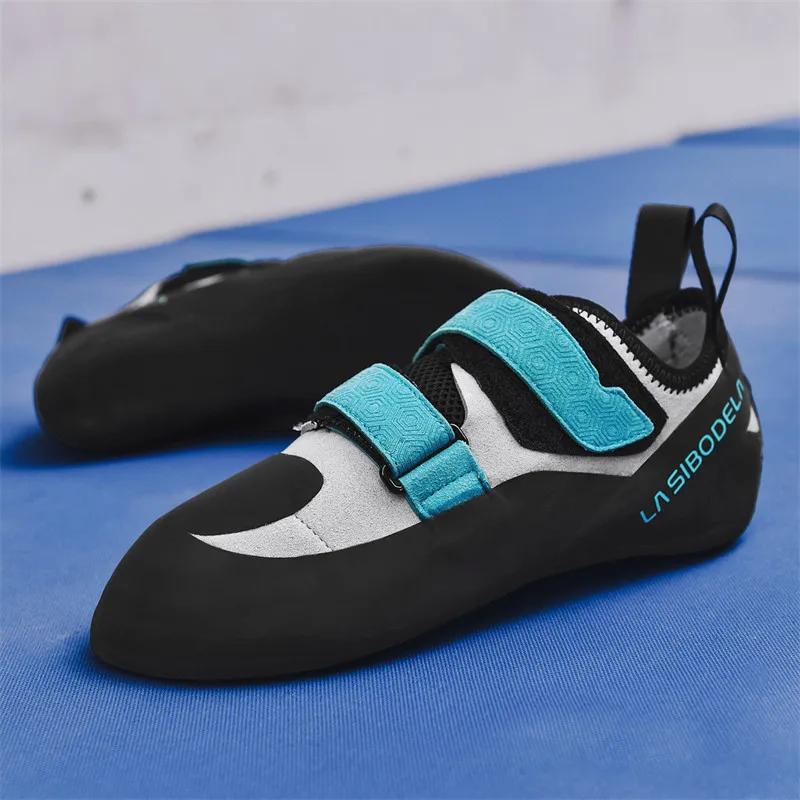 Chaussures d'escalade débutant homme femme intérieur extérieur professionnelles entraînement