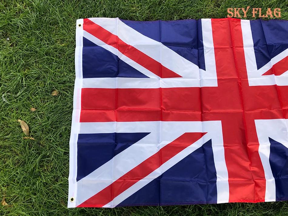 SKY DRAPEAU drapeaux du Royaume-Uni 90x150 cm drapeau de l'état du pays d'Angleterre polyester drape