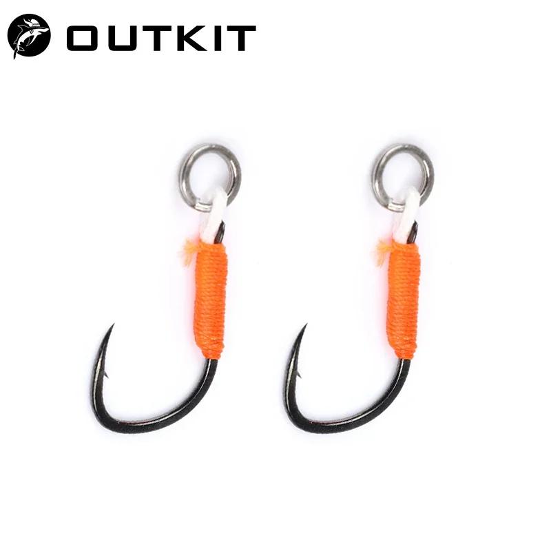 OUTKIT 10 pièces leurre de pêche appât dur crochet bricolage pêche moulé gabarits assistance crochet