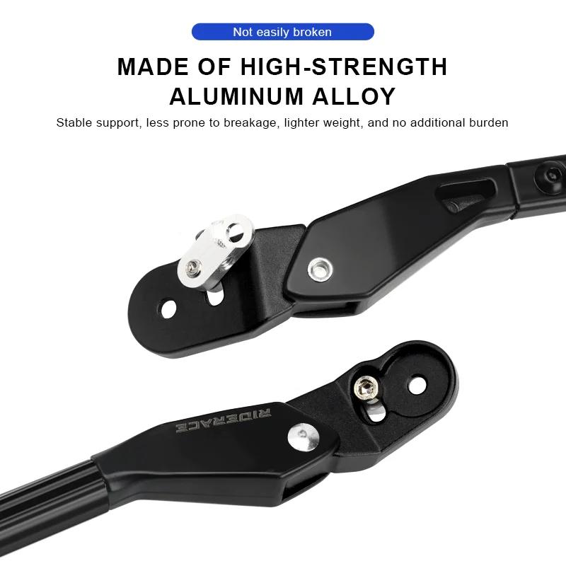 RIDERACE béquille de vélo réglable pour vtt VTT séjour en alliage d'aluminium support de stationneme