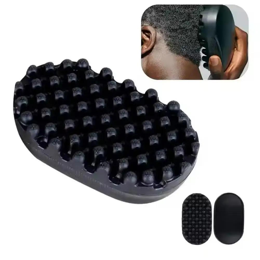 Boucles noires coiffure friser cheveux éponge barbiers style Dreadlock Massage outils de nettoyage p