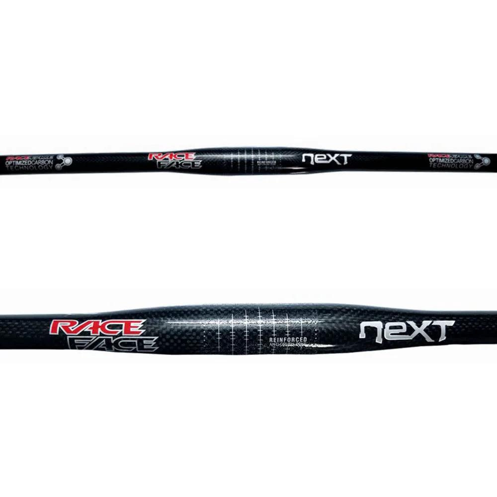 Race Face NEXT 3K guidon en carbone brillant plat/hauteur guidon de vélo VTT 31.8*600/620/640/660/68