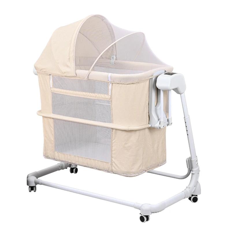 Berceau bébé Portable balançoire électrique enfant lits multifonctionnel pliant nouveau-né bébé berc