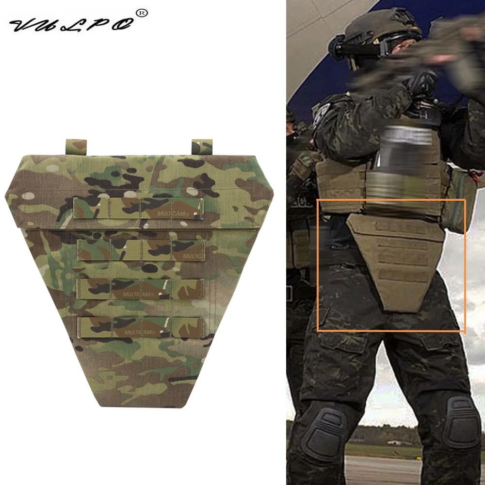 VULPO gilet tactique Protection d'entrejambe chasse Airsoft gilet bas de l'abdomen plate-forme poche