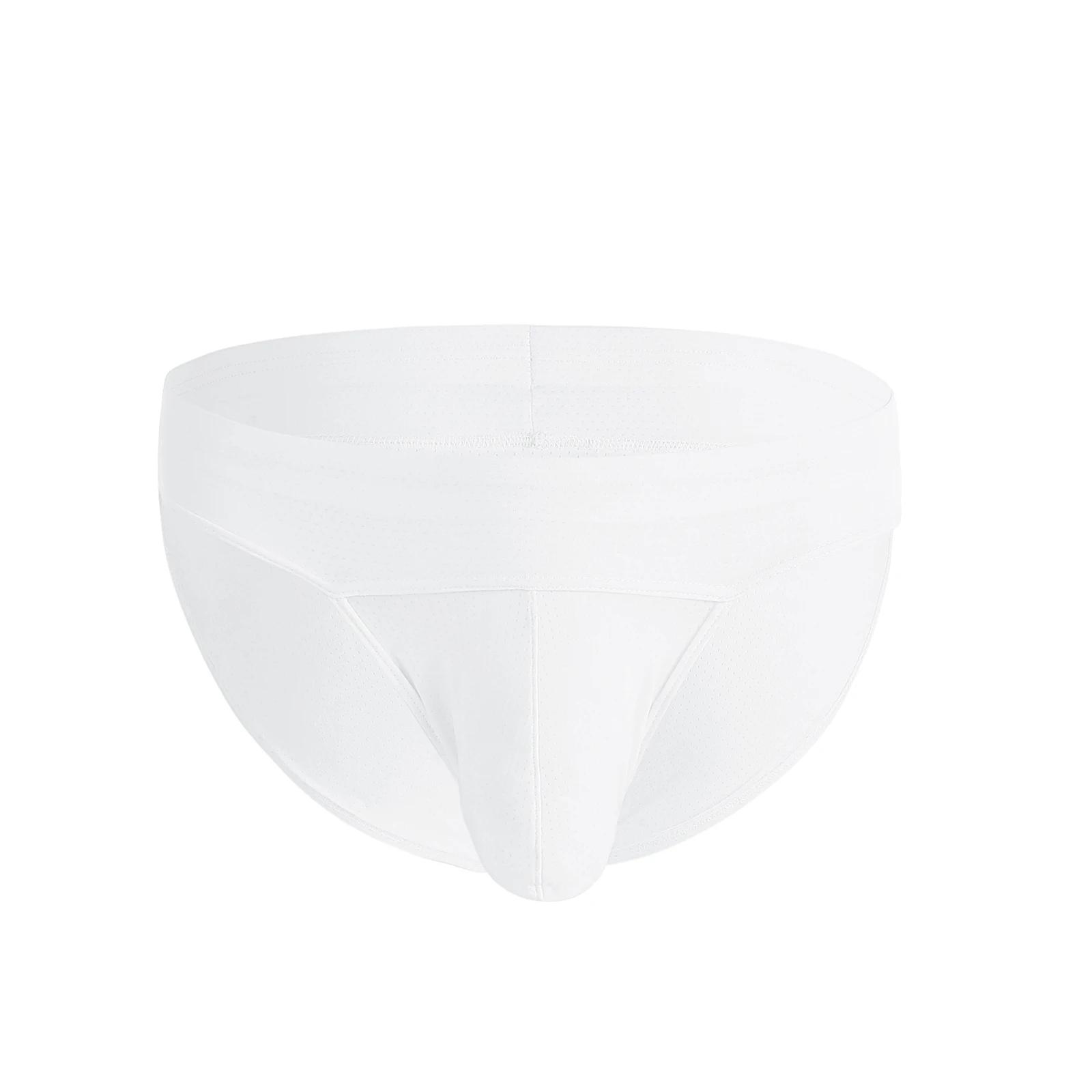 Slip de gymnastique pour hommes, sous-vêtements à grande poche, exercice de Sport, athlétique, Fitne
