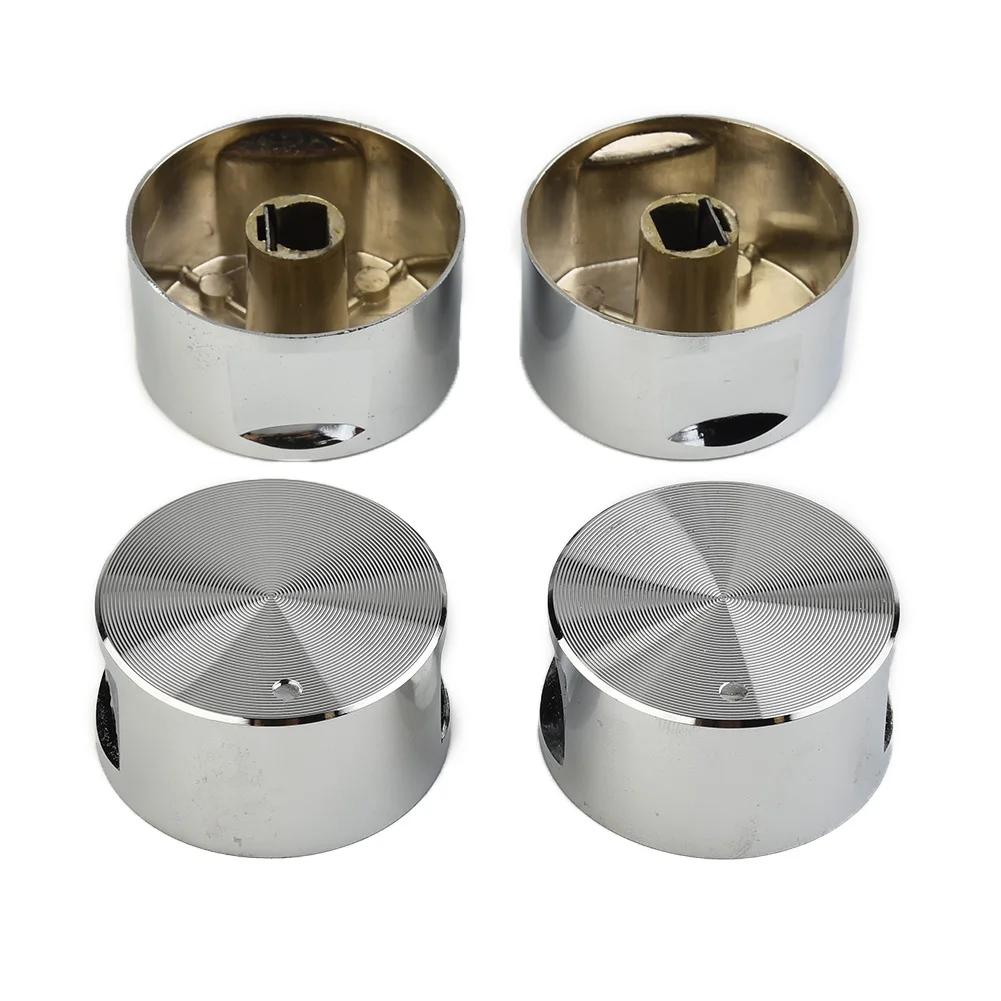 4 pièces interrupteurs rotatifs bouton rond cuisinière à gaz brûleur four pièces de cuisine poignées