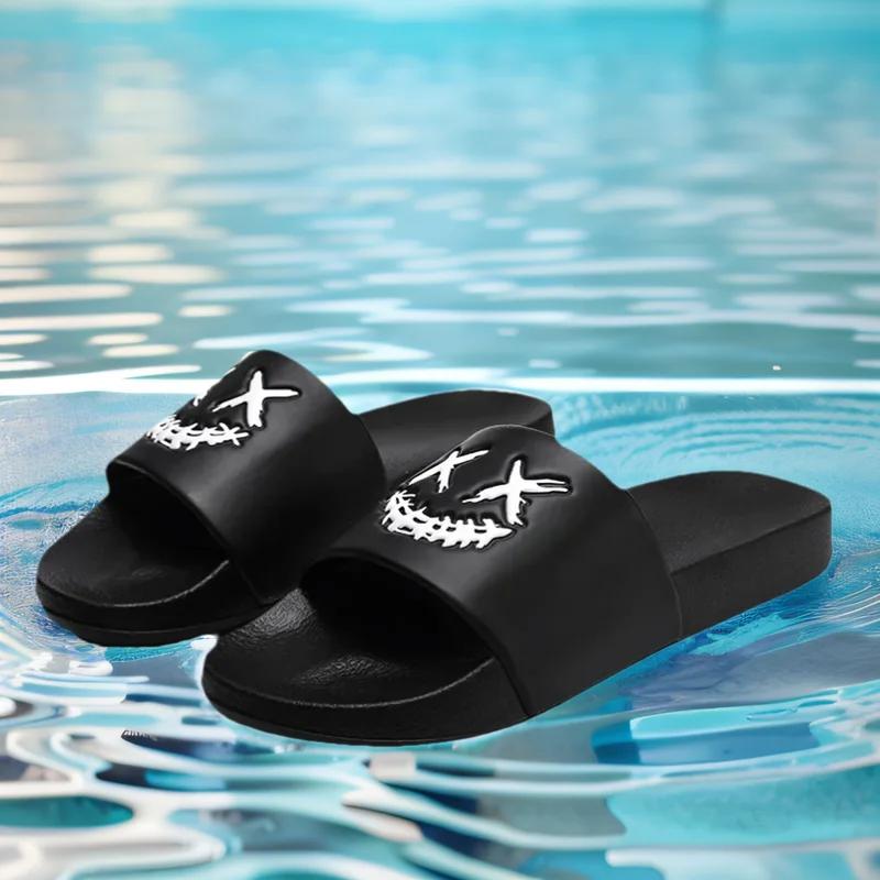 Pantoufles d'été pour hommes et femmes, chaussures de plage antidérapantes décontractées, respirante