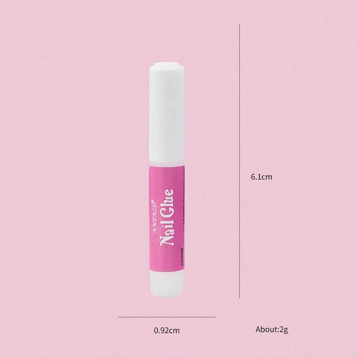 Colle Super forte pour faux ongles, 1/10/20 pièces, 2g, en acrylique, à pression, à séchage rapide,