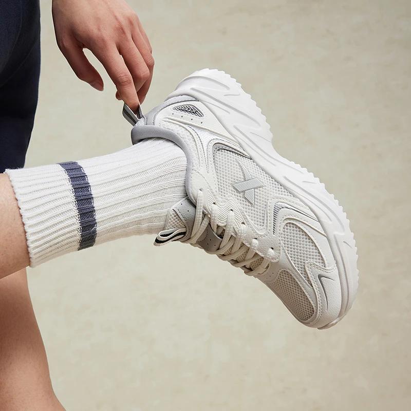 Xtep chaussures décontractées pour femmes été résistant à l'usure chaussures de sport pour femmes Tr