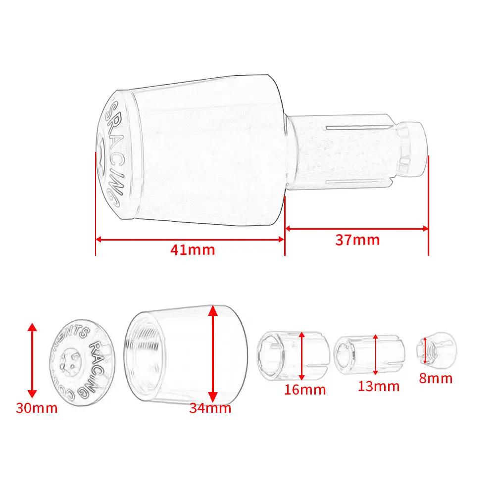 Leviers d'embrayage de frein de moto guidon extrémités de la poignée poignées pour Honda CB1000R 200