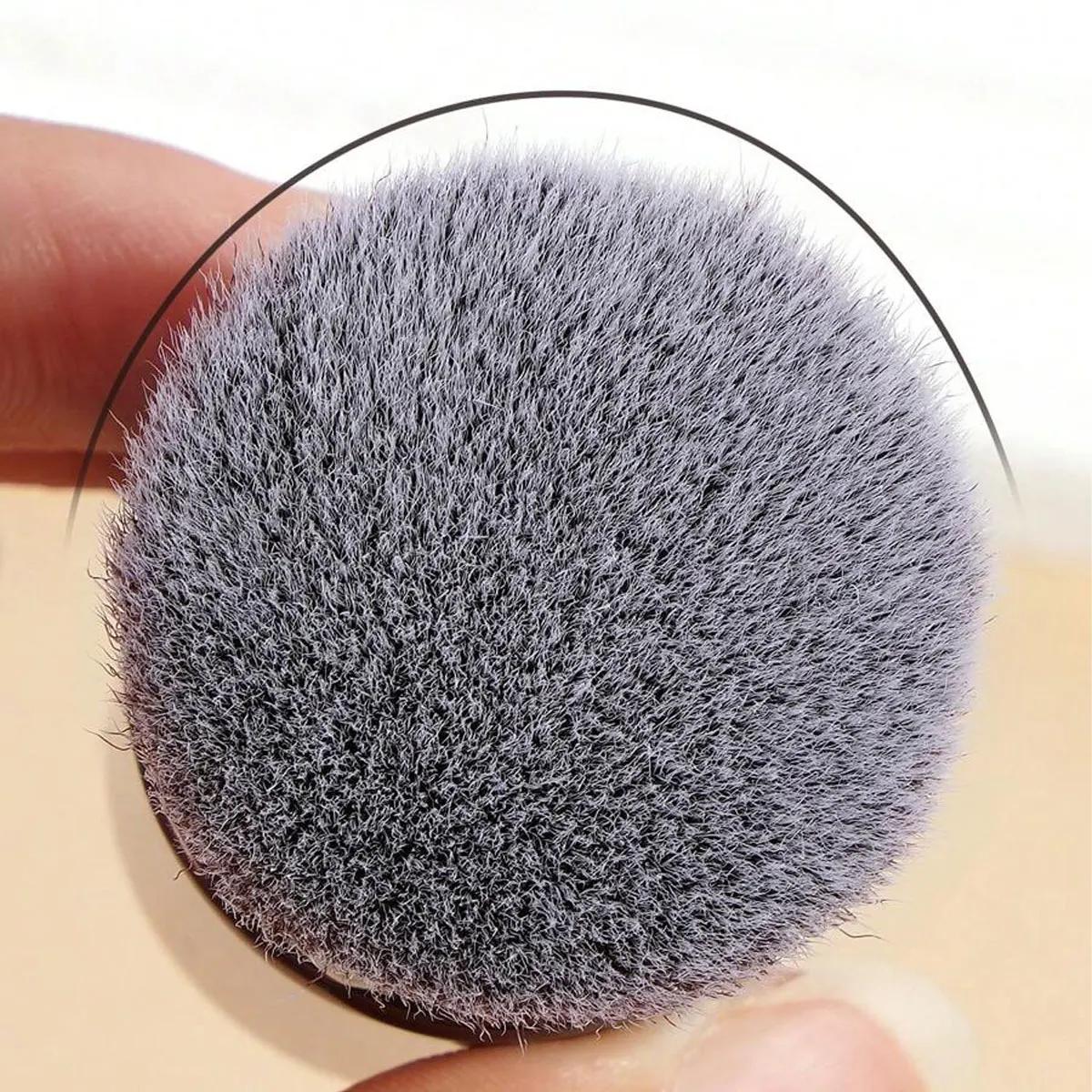 Pinceau de maquillage rétractable professionnel pour le visage, brosse à Blush, brosse à fond de tei
