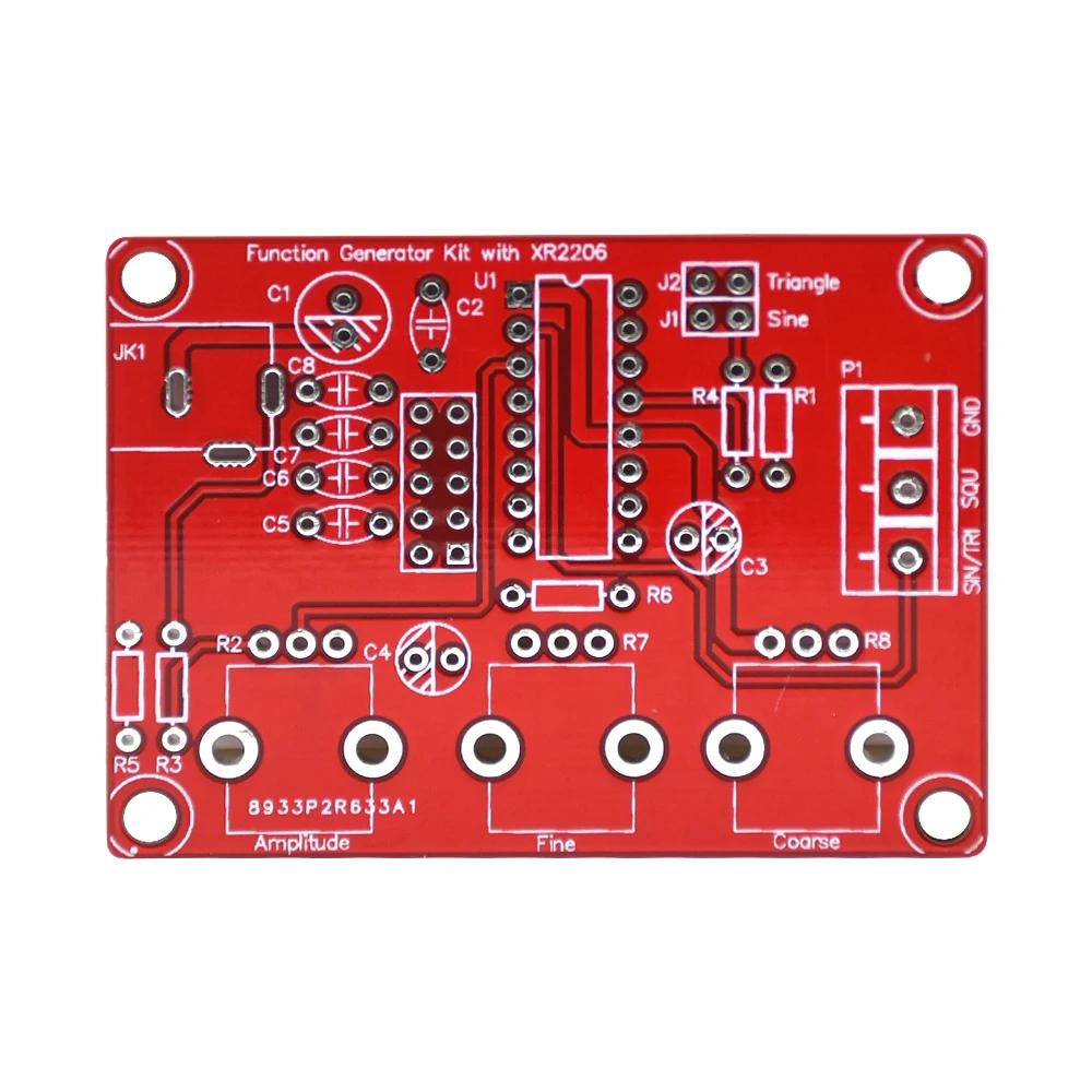 XR2206 générateur de Signal de haute précision Kit de bricolage Triangle sinusoïdal vagues carrées 1