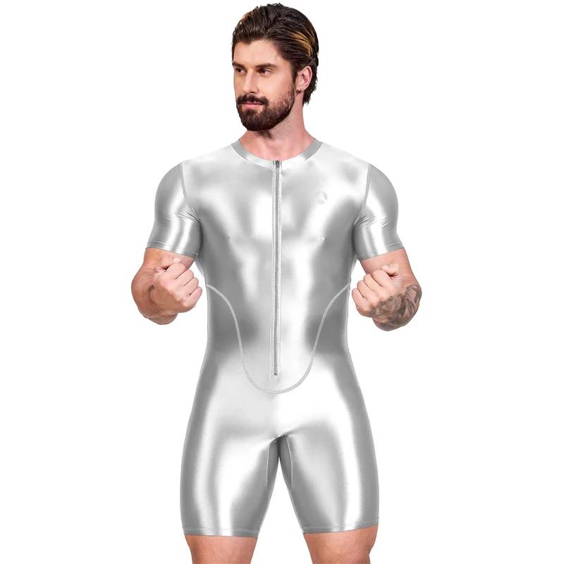 AMORESY Sexy Gloss hommes sport body huileux cyclisme, natation, fitness, course à pied loisirs bril