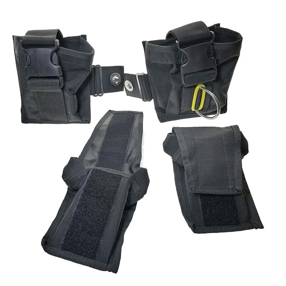Sac de poids pour plongée sous-marine, pochette de remplissage de plomb, poches de rangement, pochet