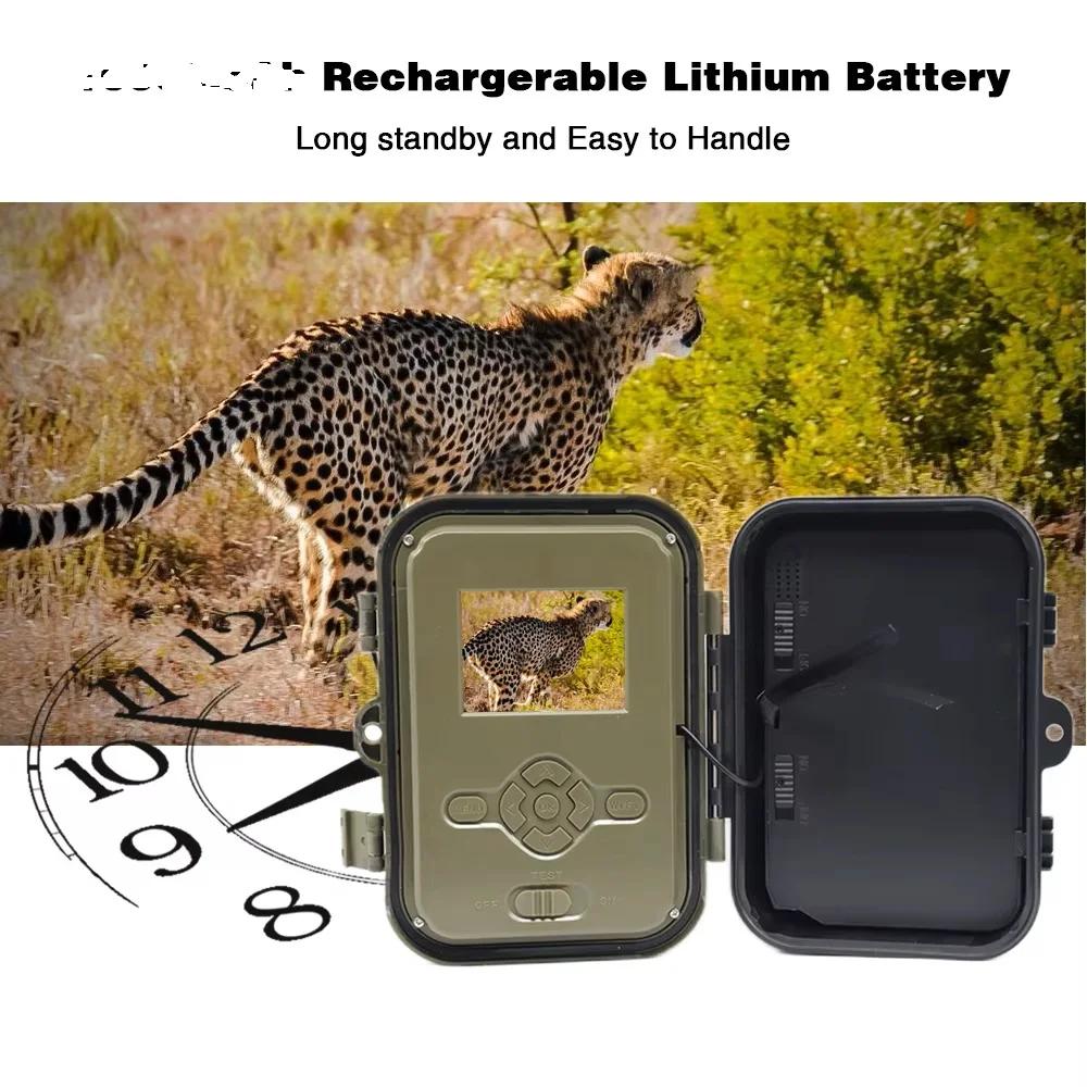 Caméra de chasse 4K avec diffusion en direct, 30MP, WiFi, Bluetooth, sans réseau 4G, avec batterie L