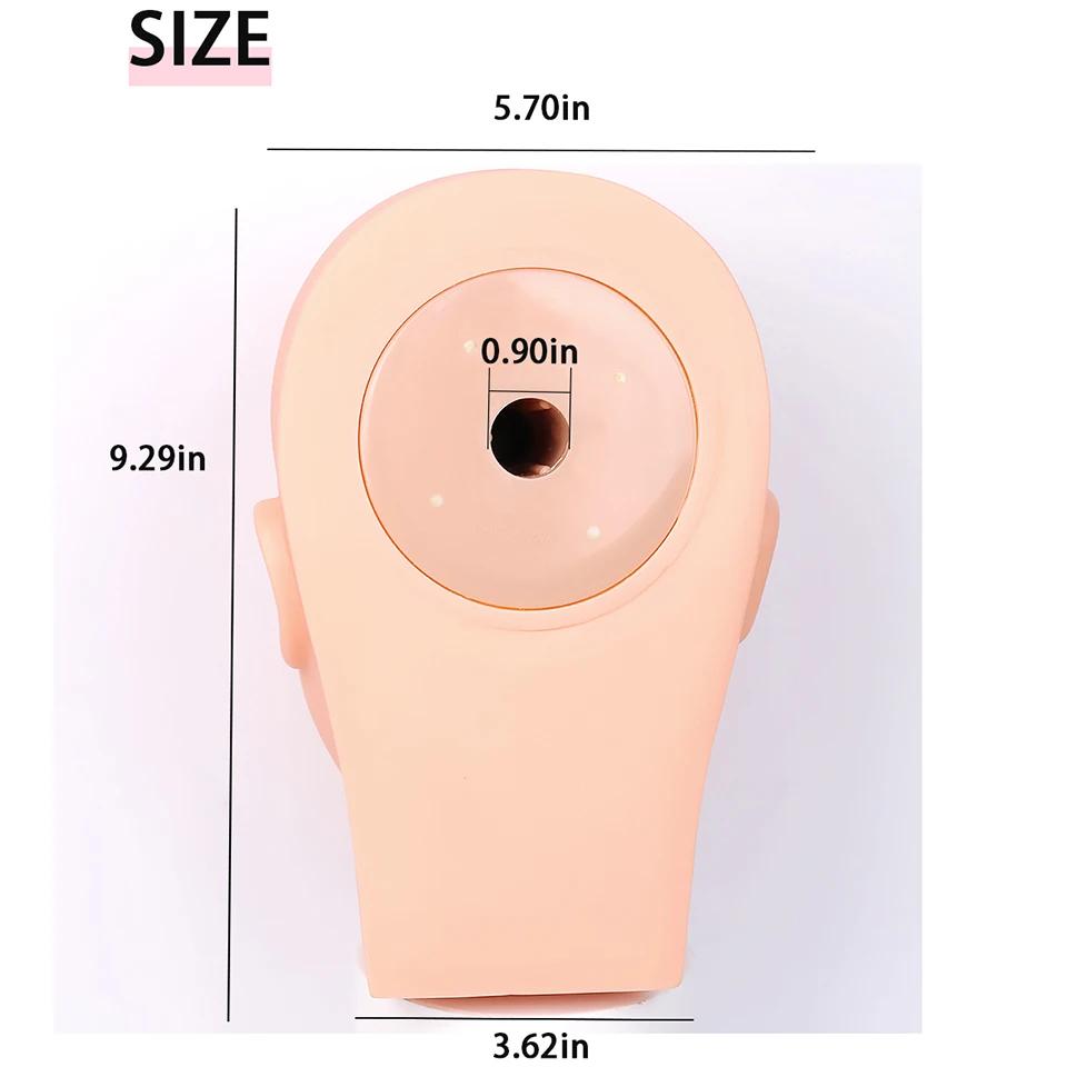 Tête de mannequin pour la pratique de l'extension de faux cils, accessoires pour le visage, ensemble