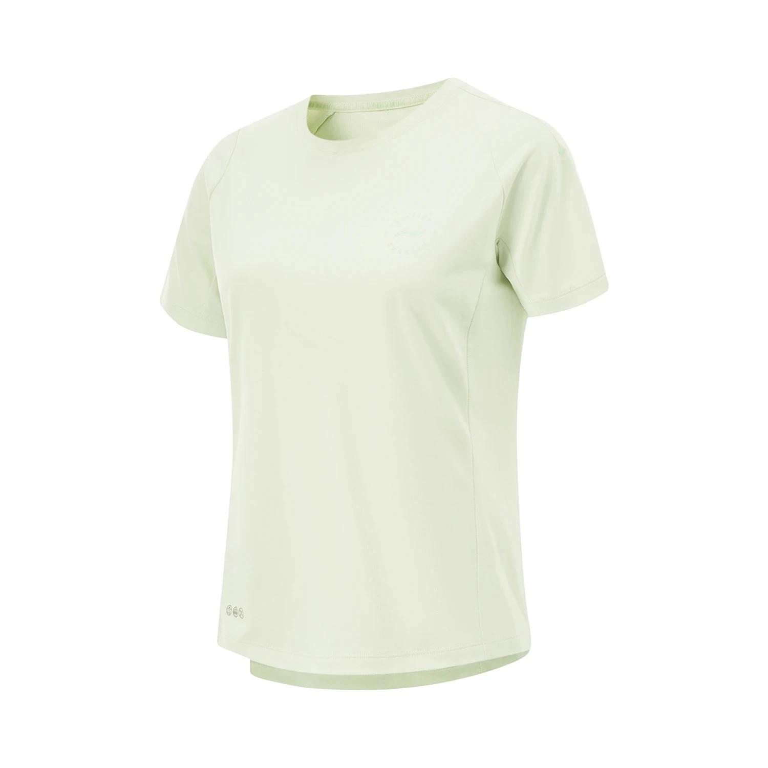 Li-Ning T-shirt de sport pour femmes en polyester AT AIR respirant à séchage rapide LiNing réfléchis