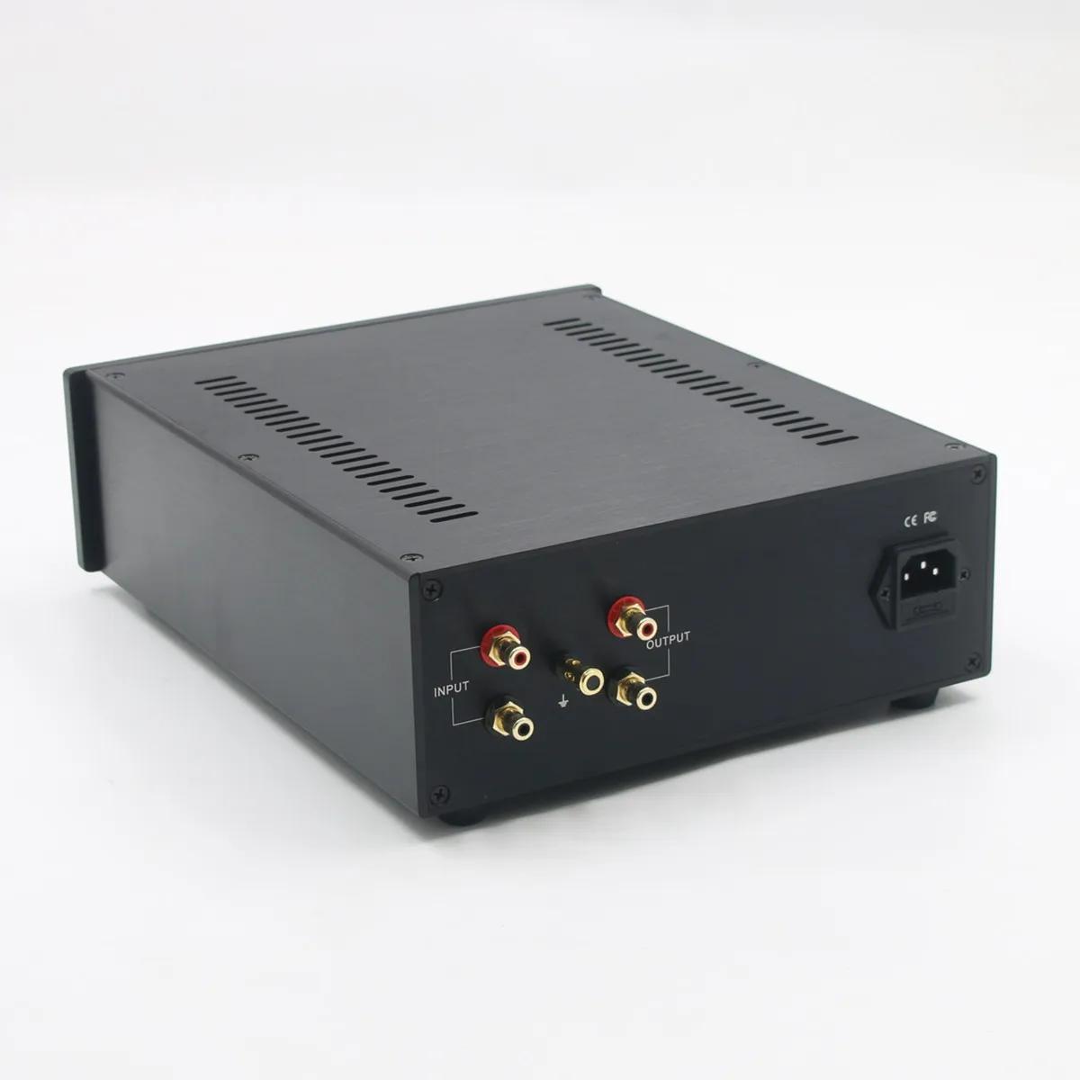 Boîtier d'amplificateur phono coloré, noir, tout châssis en aluminium, MM, SHURE, EAR834, ST2609