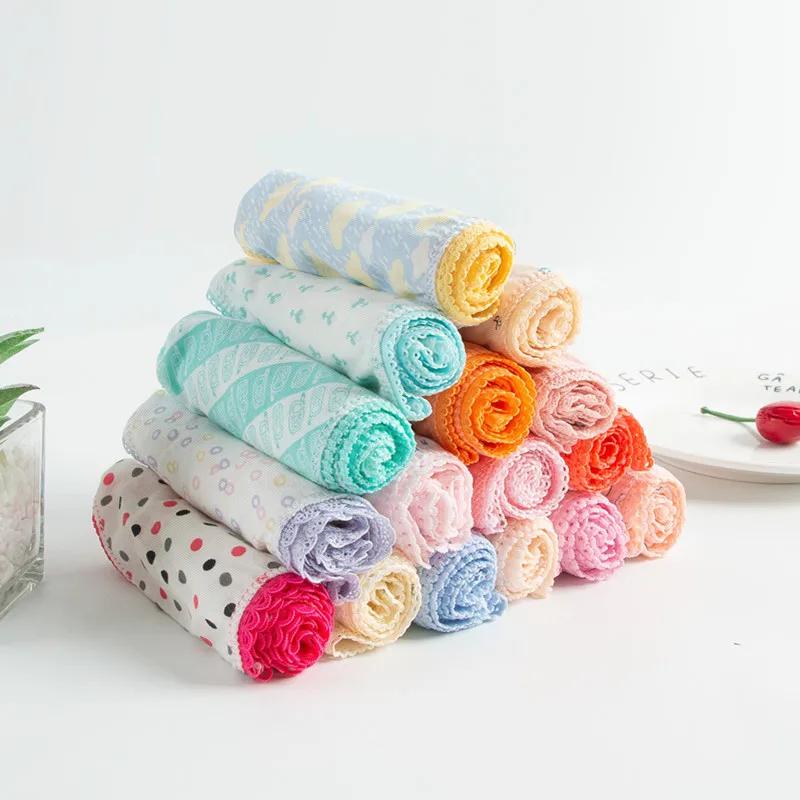 6 pièces/lot sous-vêtements pour enfants bébé filles culottes coton imprimé fleuri tout-petits Short
