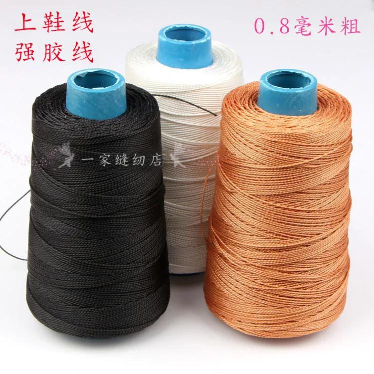 Fil à coudre en nylon pour la couture du cuir, réparation de chaussures, ciré, couture à la main, ou