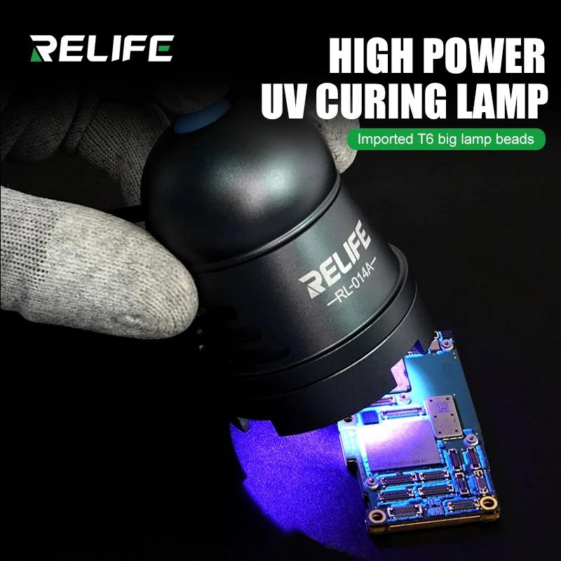 RELIFE RL-014A lampe à polymérisation UV intelligente huile verte lumière à polymérisation rapide po