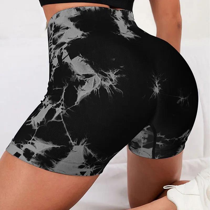 Short de yoga taille haute sans couture - Fitness séchage rapide effet galbant