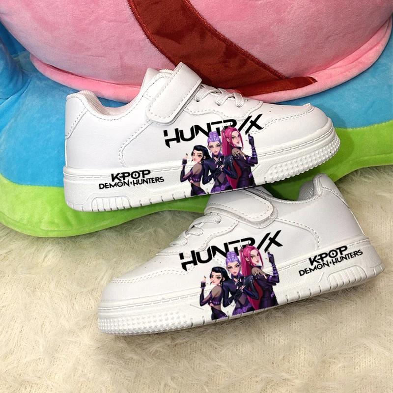 Chaussures décontractées KPOP pour enfants 2026 – Nouvelles baskets de sport imprimées Hunter pour f