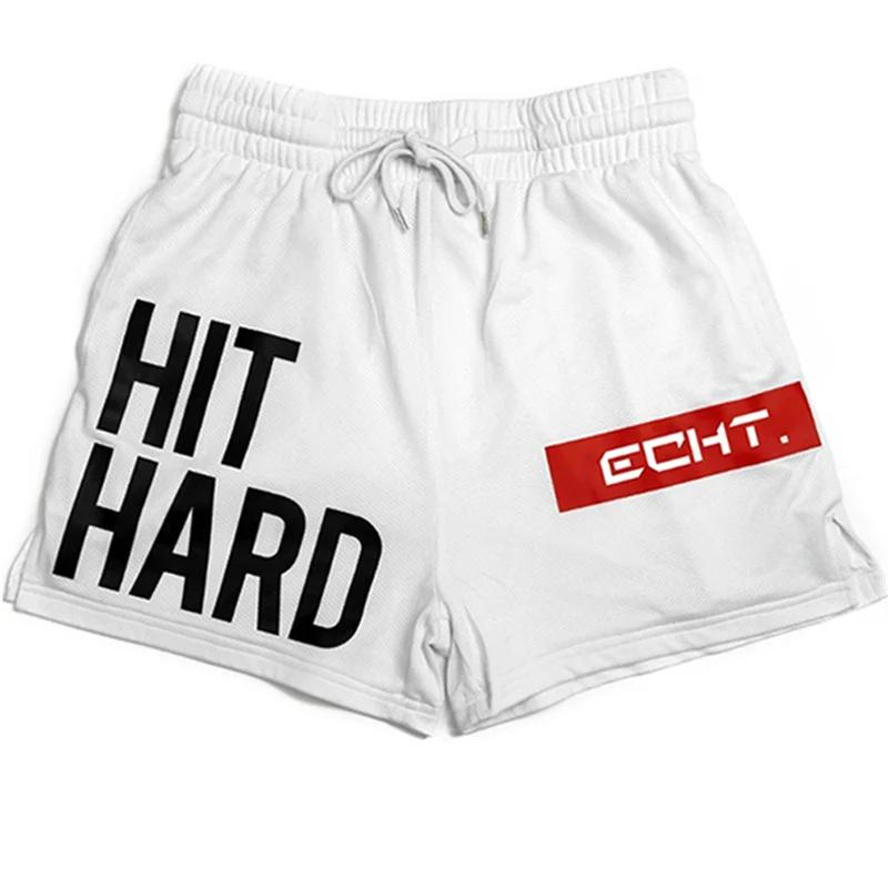 2024 NWE été hommes shorts impression shorts de sport fitness exercice shorts de plage respirant mai