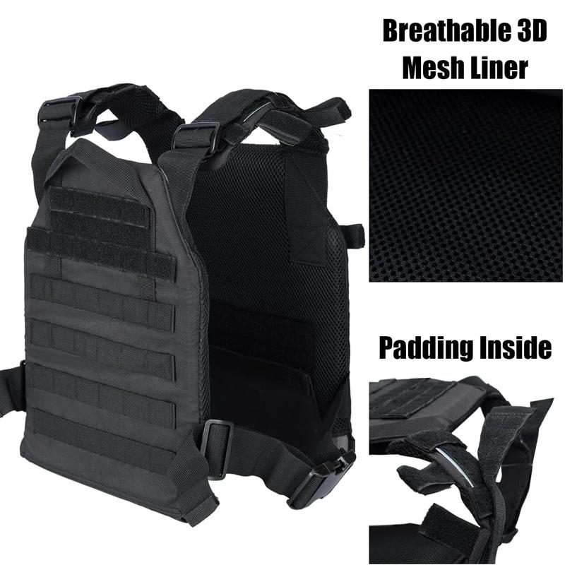 LQARMY Gilet lesté pour hommes et femmes Gilets de musculation réglables pour entraînement de force