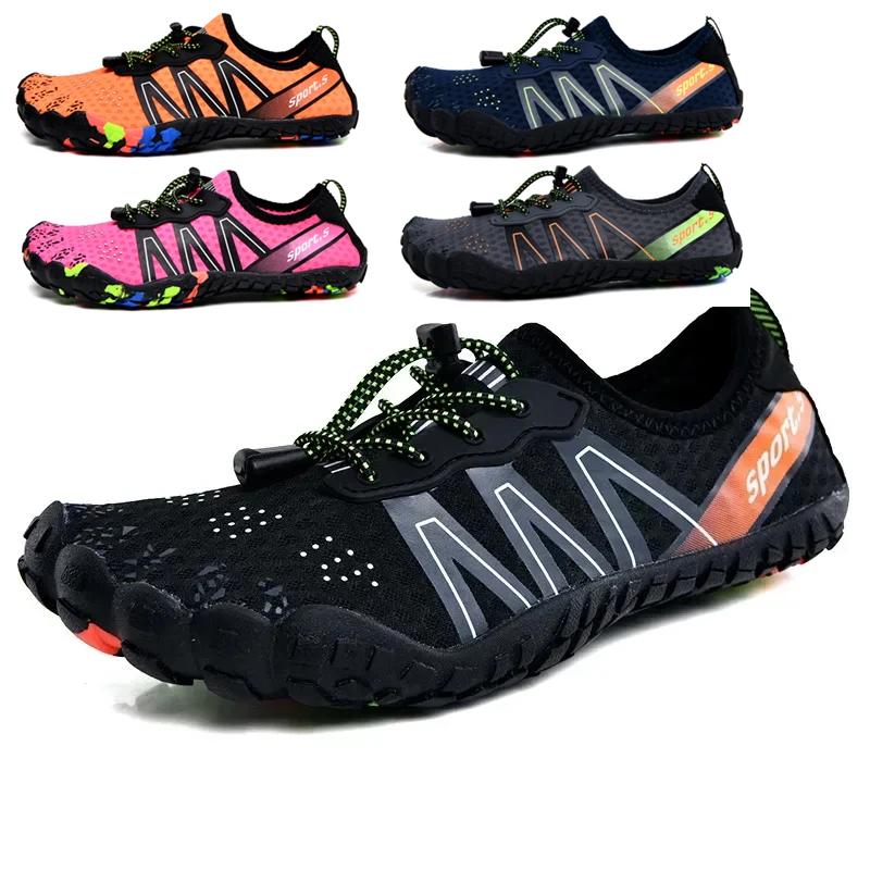 Chaussures de pataugeoire pour hommes et femmes, baskets de natation, nu-pieds, sandales de plage, c