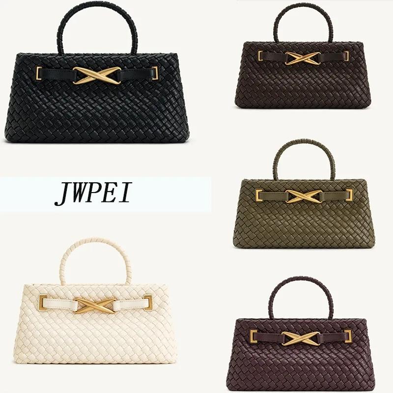 Sac à main tissé à la main de style luxe léger JW PEI, élégant et polyvalent, pochette populaire pou