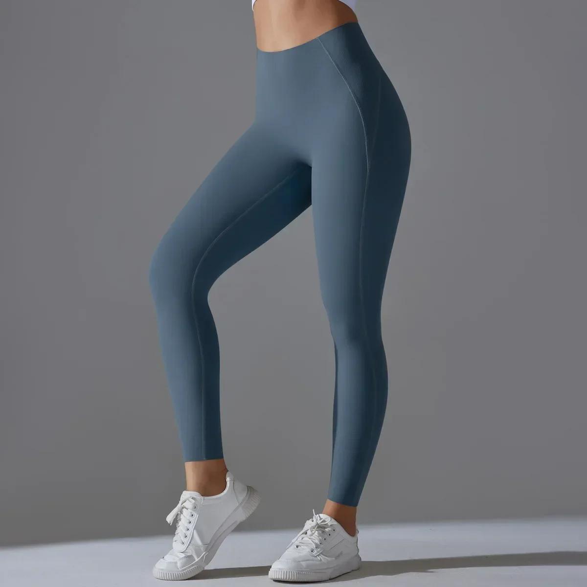 Pantalon de Yoga taille haute pour femmes, ajusté, Sexy, pêche, levage des hanches, exercice de gymn