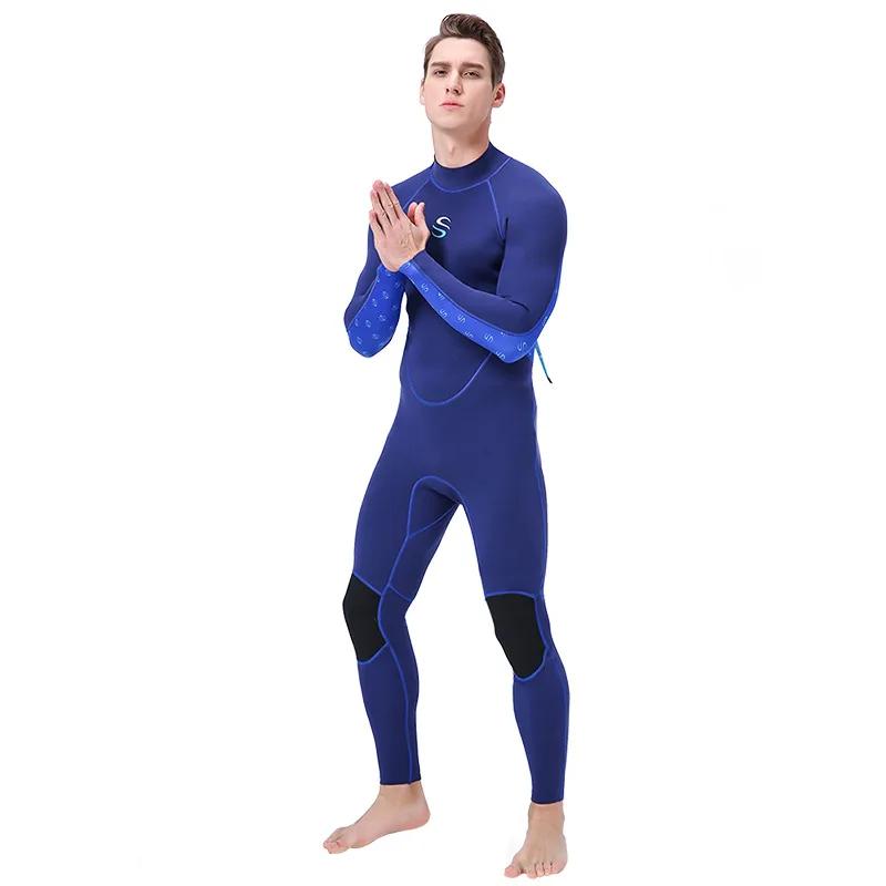 Combinaison de plongée en néoprène pour hommes et femmes, 2mm, fermeture à glissière arrière, plongé