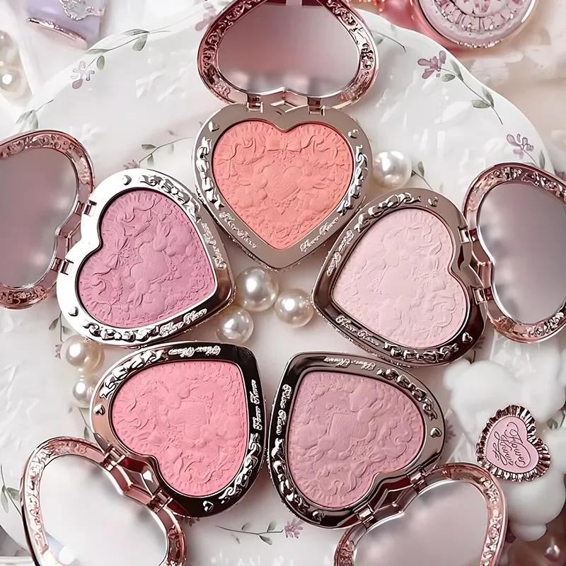 Coffret cadeau complet Flower Knows Bonny Garden Series : palette de fards à paupières et blush, bau