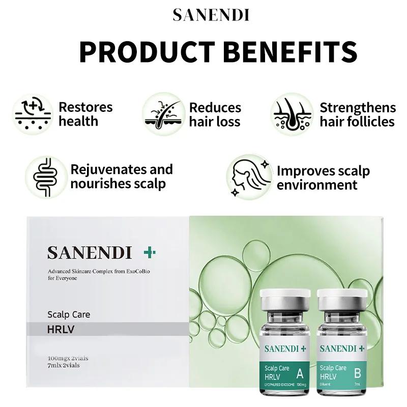  Sérum cultivé exo-cheveux, régénération capillaire, soin du cuir chevelu de qualité supérieu