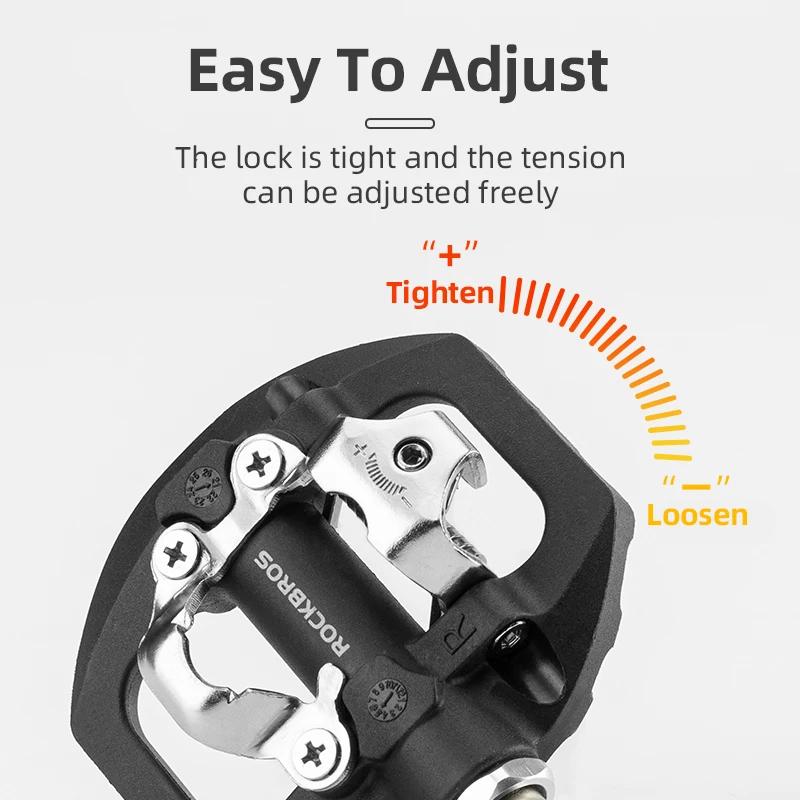 ROCKBROS pédales de vélo roulement scellé étanche anti-dérapant taquet plat en Nylon une pièce pédal