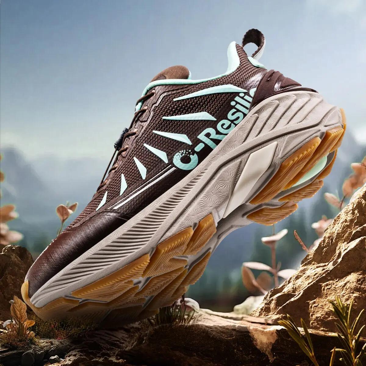 ONEMIX Trail chaussures de course chaussures de Sport légères antidérapantes respirant Durable rando