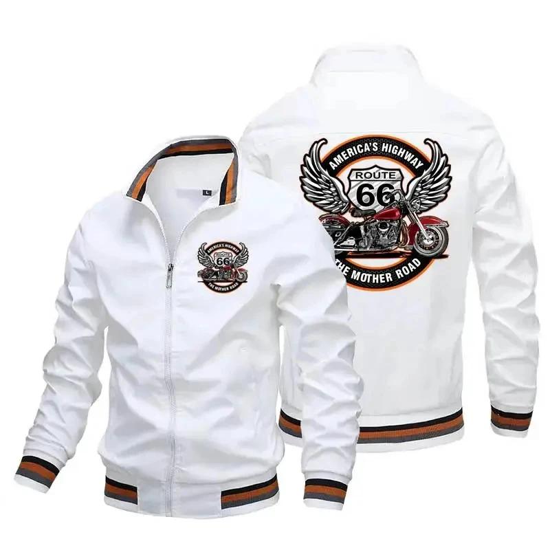 Veste de sport décontractée pour hommes, Hip Hop, Baseball, Fermeture éclair, Sportedly, Moto, Haute