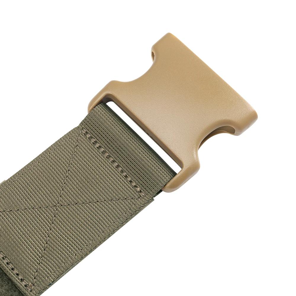 Ceinture de combat tactique réglable, ceinture de taille Airsoft, boucle à dégagement rapide, chasse