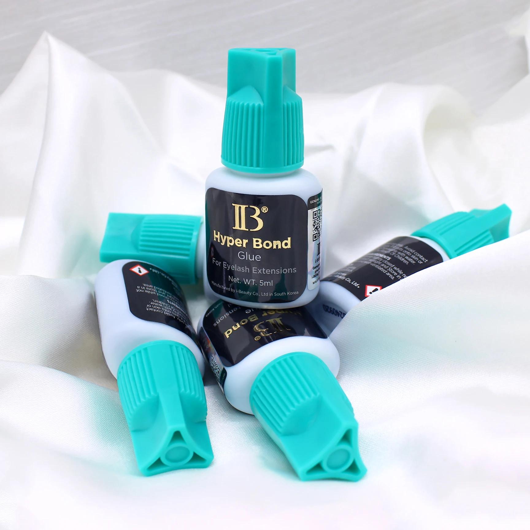 IBeauty – bouchon Cyan Hyper Bond, 5 bouteilles, fournitures pour Extensions de cils, colle, outils
