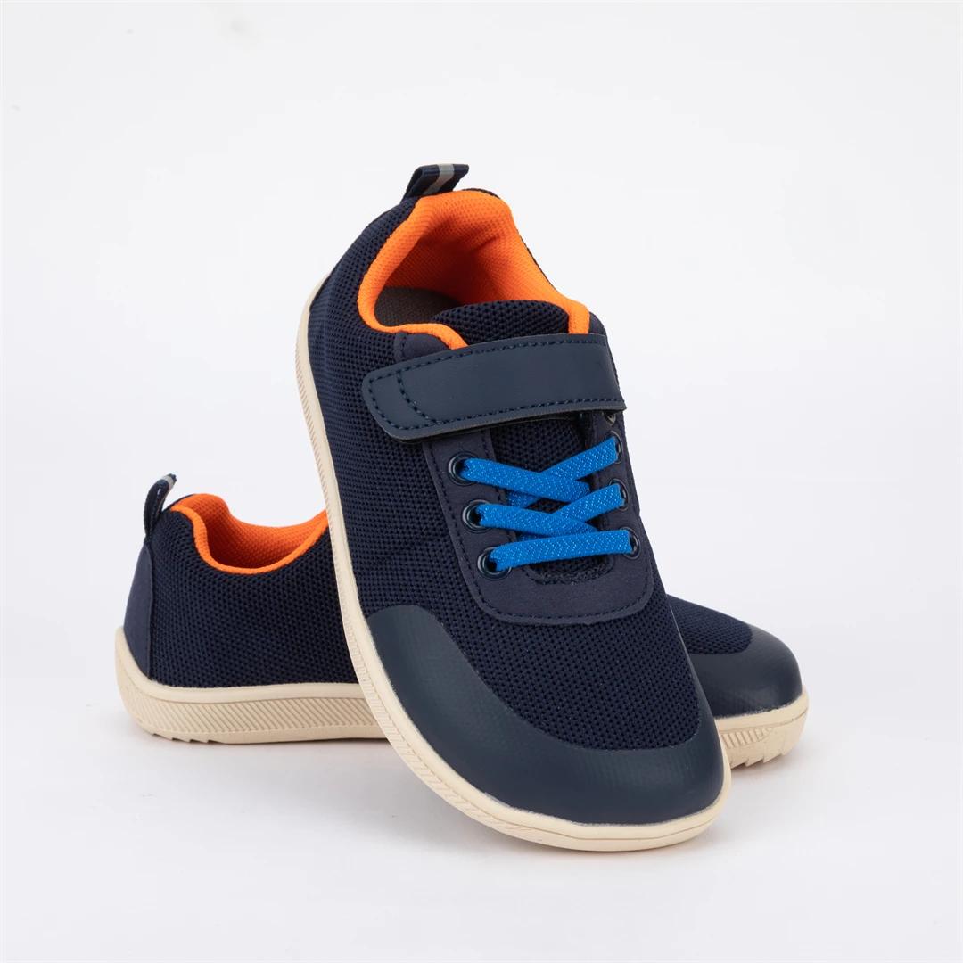 Chaussures pieds nus pour enfants ZZFABER, chaussures décontractées souples pour filles et garçons,