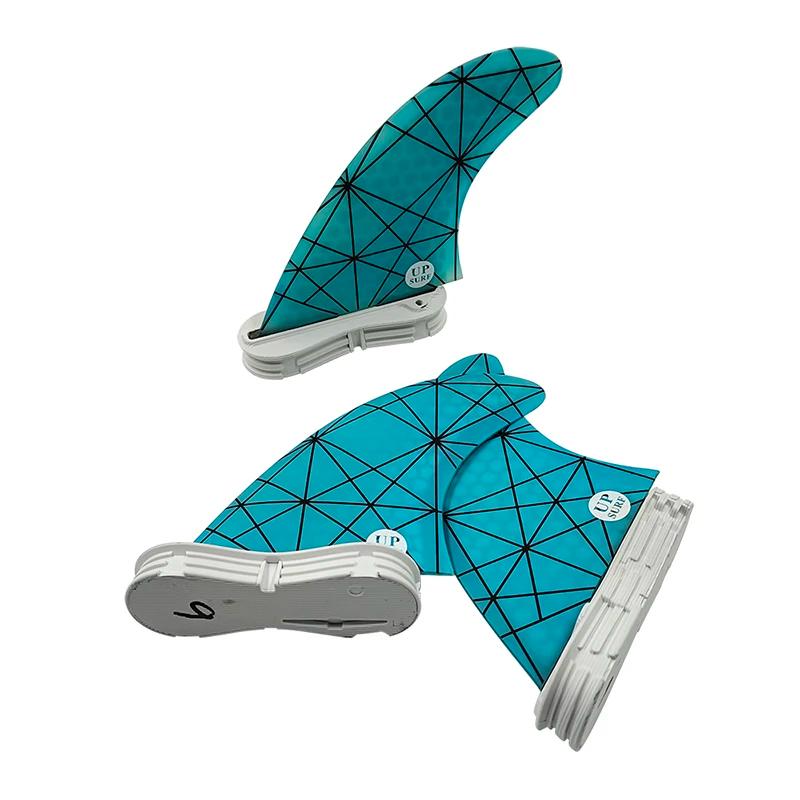 UPSURF-Palmes de Surf FCS 2, G5/G7, Bleu, Moyennes/Larges