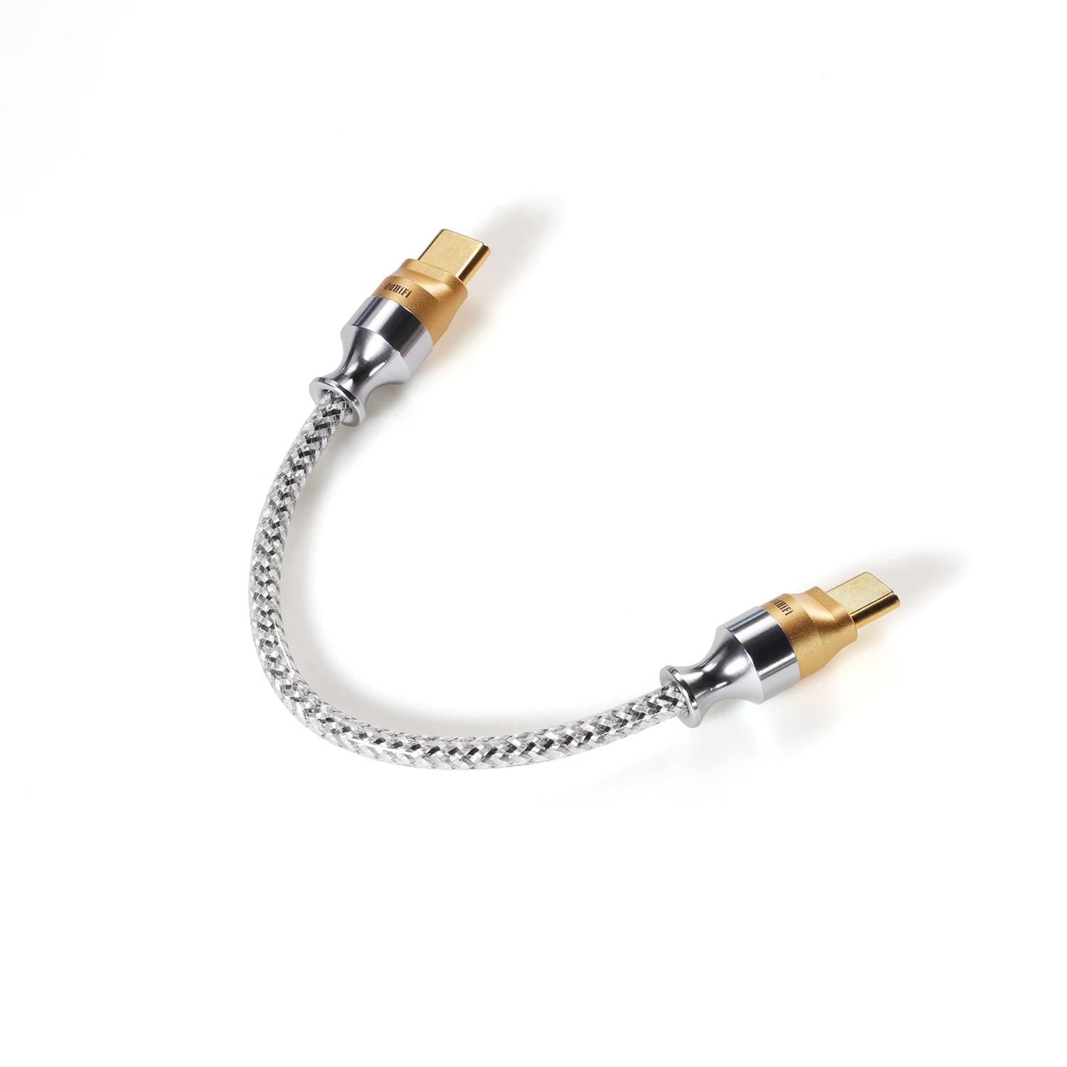 DDHiFi TC07S USB-C vers USB-C câble USB OTG HiFi Audiophile (10cm/50cm)