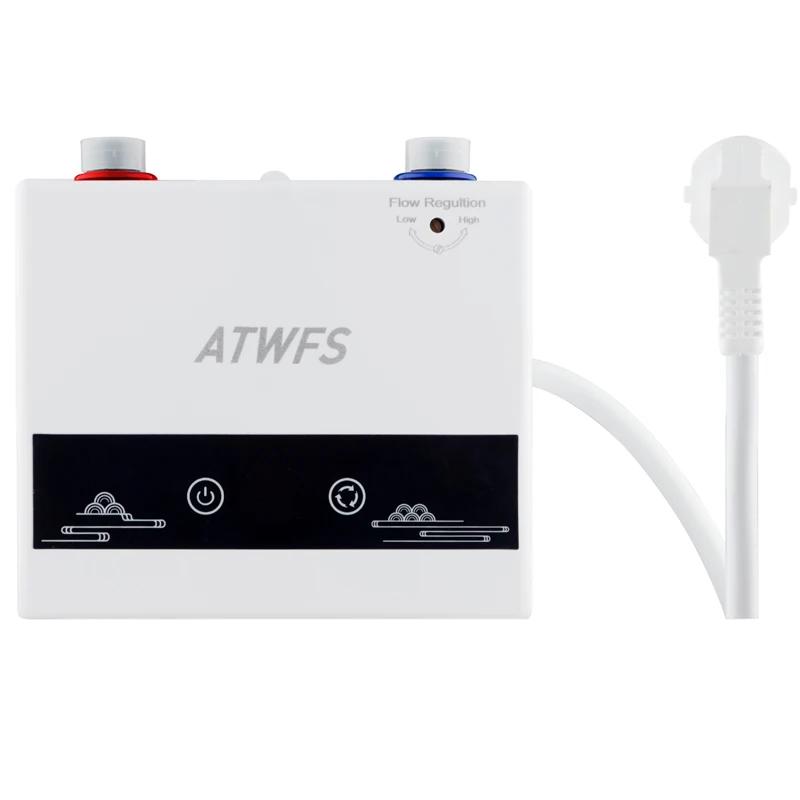 ATWFS chauffe-eau instantané 220V 4000W radiateurs électriques portables pour salle de bain douche d